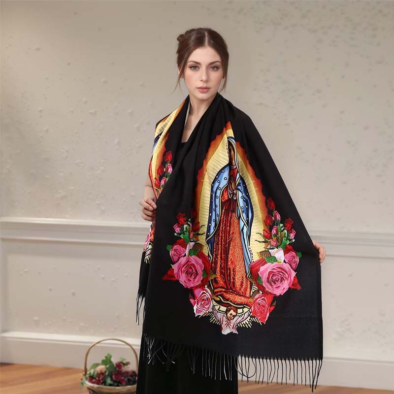 đąđą40% DE RĂDUCTION !!! âšĂlĂ©gant foulard Ă franges souples pour femme