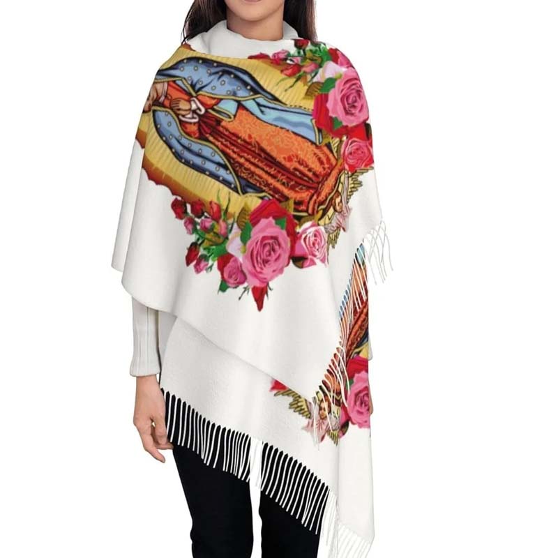 đąđą40% DE RĂDUCTION !!! âšĂlĂ©gant foulard Ă franges souples pour femme - Image 2