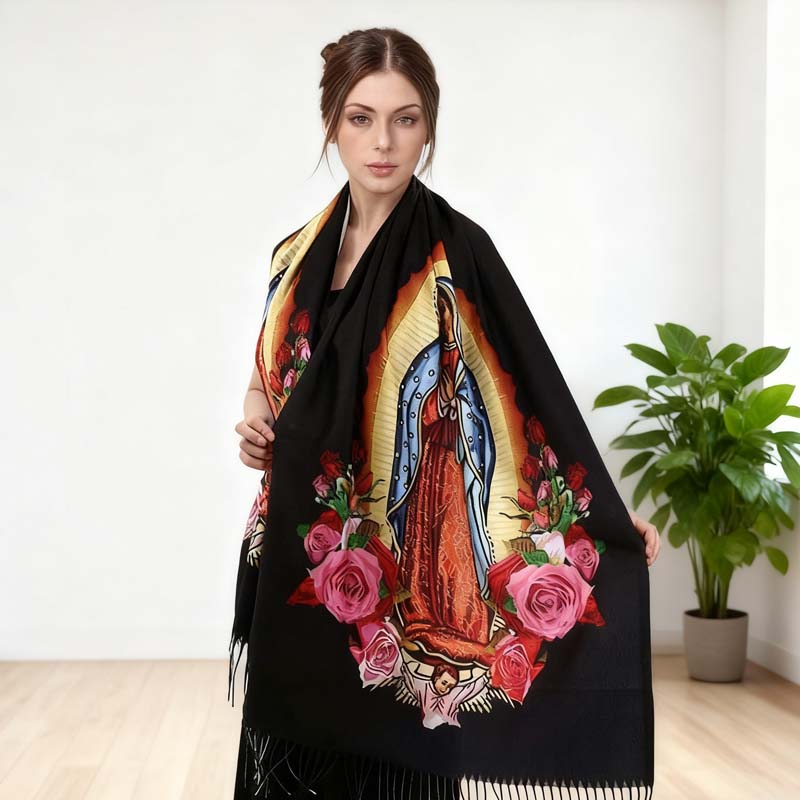 đąđą40% DE RĂDUCTION !!! âšĂlĂ©gant foulard Ă franges souples pour femme - Image 6