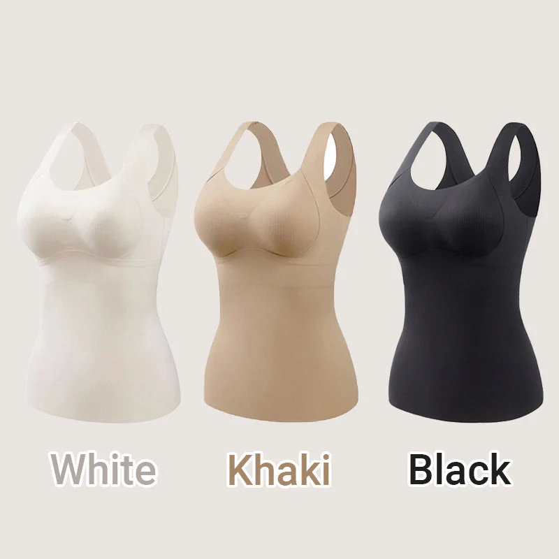 🎊Christmas Pre-sale🎊[Women's Gift] Débardeurs thermiques pour femmes avec soutien-gorge intégré - Image 13