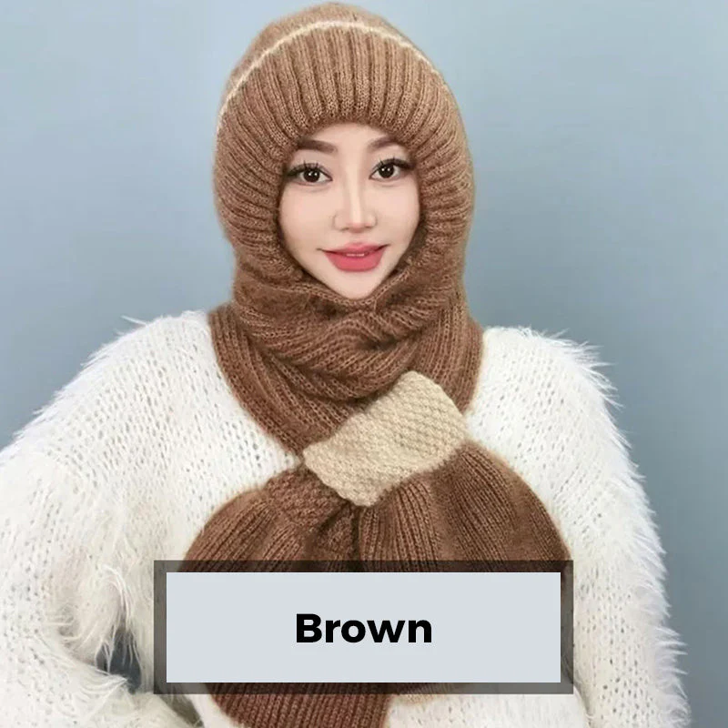 ❄️👩 Cache-Col Intégré Coupe-Vent pour Femme – Confort Tricot Chaud, Oreilles Protégées & Coloris Variés (Idéal pour Toutes les Activités Hivernales) ! - Image 13