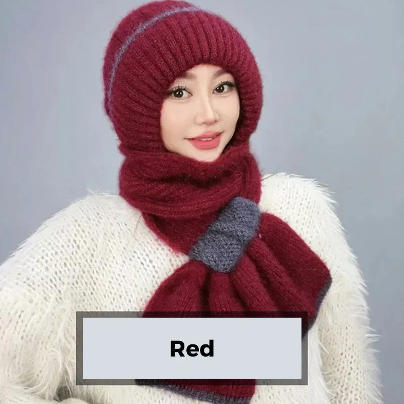 ❄️👩 Cache-Col Intégré Coupe-Vent pour Femme – Confort Tricot Chaud, Oreilles Protégées & Coloris Variés (Idéal pour Toutes les Activités Hivernales) ! - Image 9