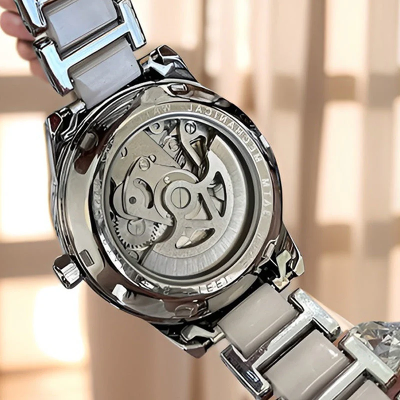 📢📢60 % de réduction !!! 💖 Montre à quartz pour femme avec strass - Image 7