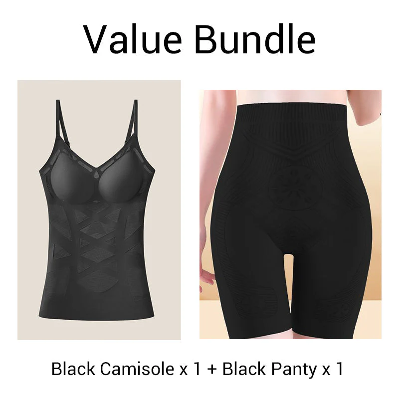 📢📢50 % de réduction !! ⏰Camisole gainante sans couture avec soutien-gorge intégré pour femme - Image 12