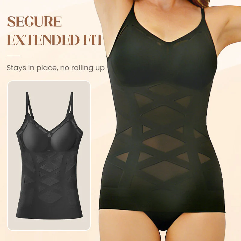 📢📢50 % de réduction !! ⏰Camisole gainante sans couture avec soutien-gorge intégré pour femme - Image 6