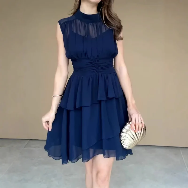 📢63% de réduction limitée en été🌸Robe à couches sans manches pour femmes💥👱♀️ - Image 2