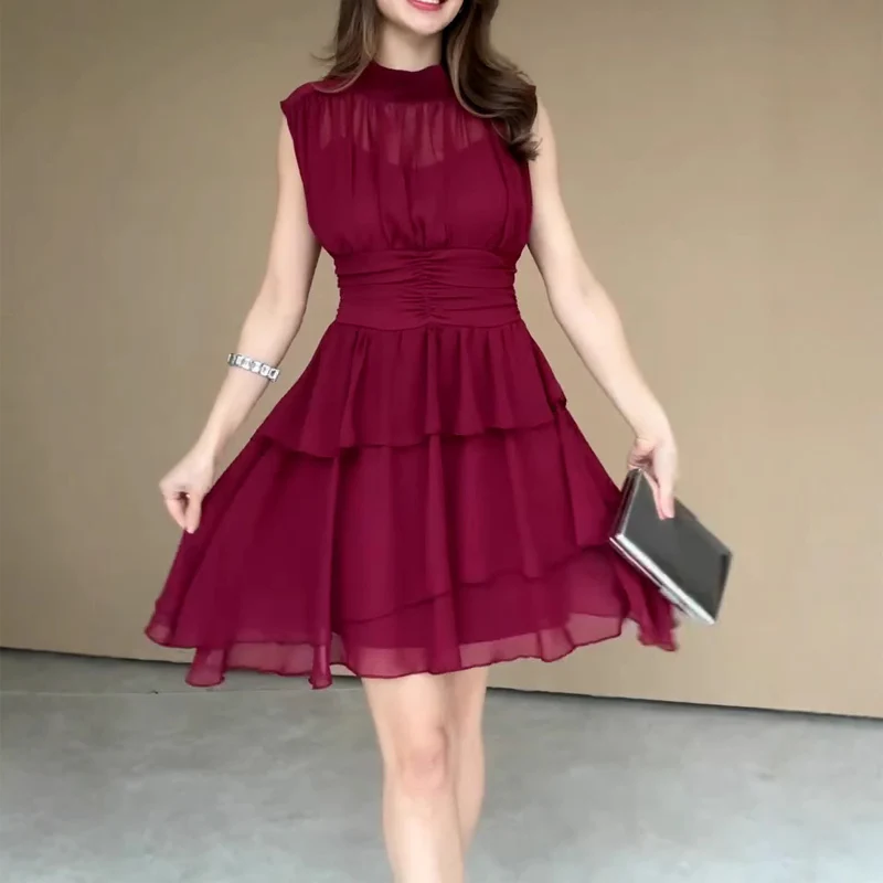 📢63% de réduction limitée en été🌸Robe à couches sans manches pour femmes💥👱♀️ - Image 3