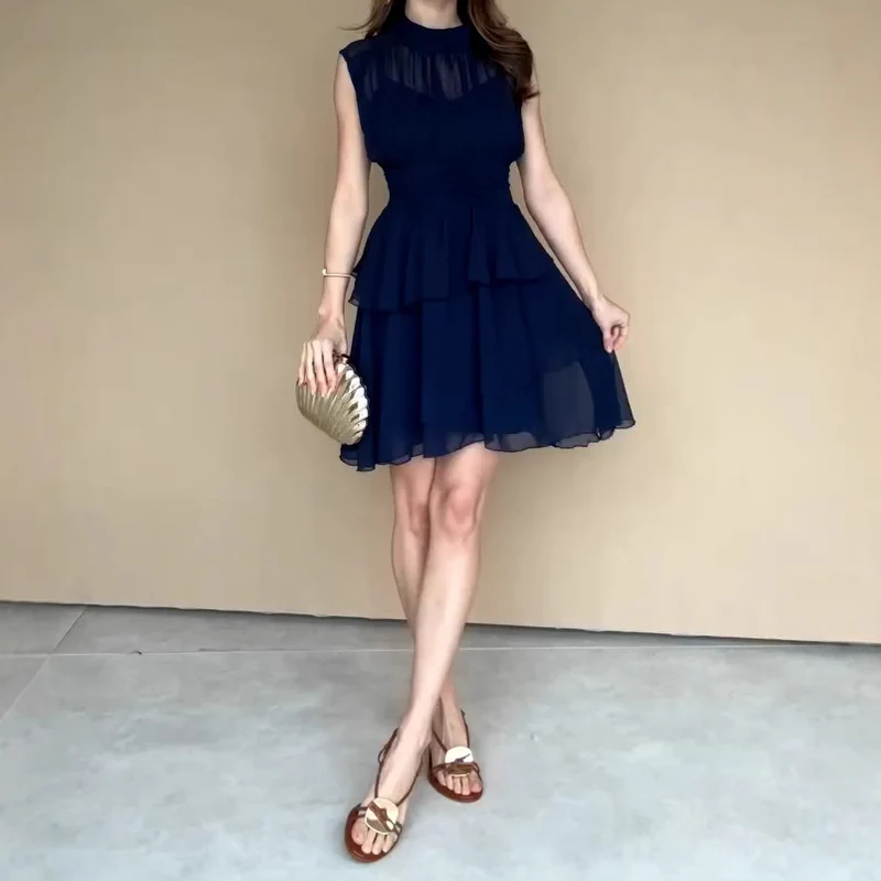 📢63% de réduction limitée en été🌸Robe à couches sans manches pour femmes💥👱♀️ - Image 4