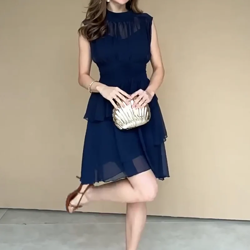 📢63% de réduction limitée en été🌸Robe à couches sans manches pour femmes💥👱♀️ - Image 5