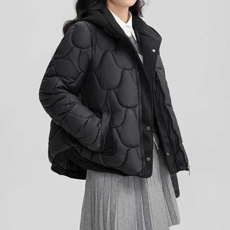 đ„PrĂ©-rĂ©chauffement hivernal - Remises Ă©normesđ„Women's Thick Warm Short Jacket - Image 11