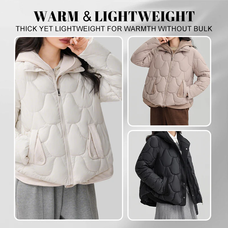 đ„PrĂ©-rĂ©chauffement hivernal - Remises Ă©normesđ„Women's Thick Warm Short Jacket - Image 3