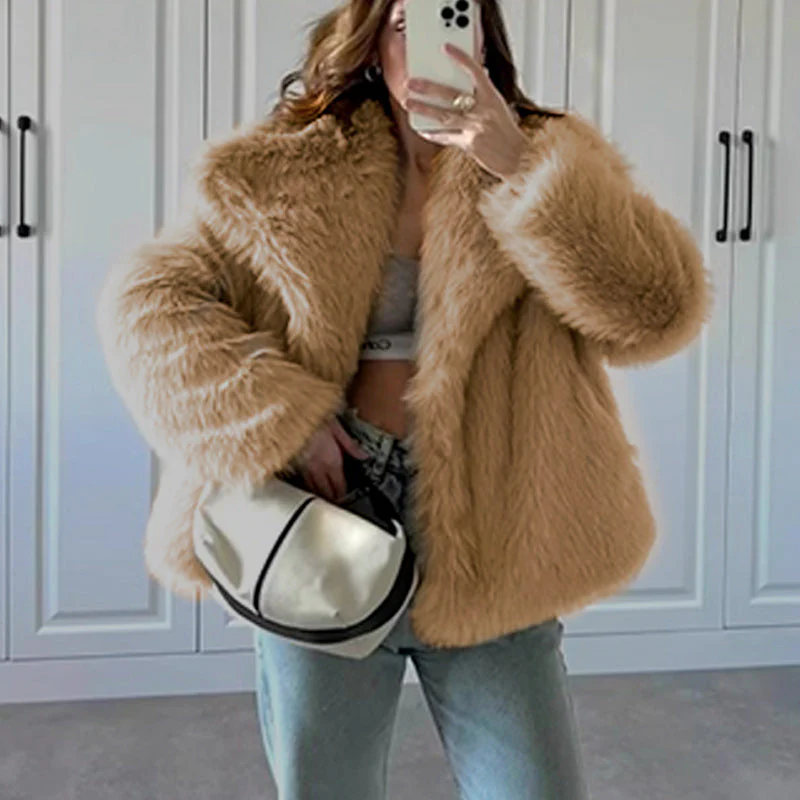 ăđ„đ„đ„Nouveaux produitsă2024 Vestes d'hiver en fausse fourrure pour femmes - Image 5