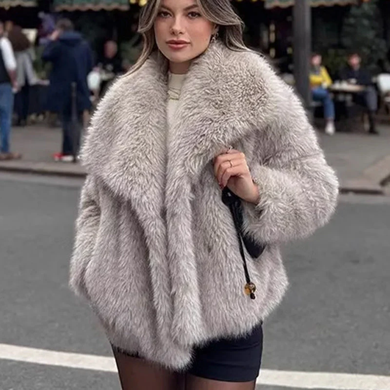 ăđ„đ„đ„Nouveaux produitsă2024 Vestes d'hiver en fausse fourrure pour femmes - Image 6