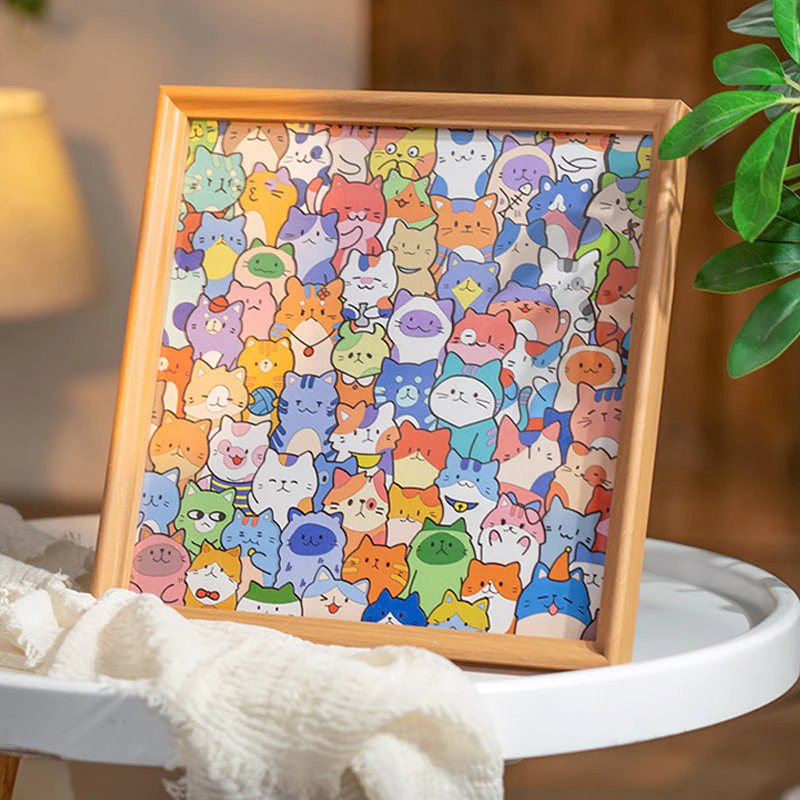 đąđą60 % DE RĂDUCTION !!! đ±Puzzle de Chats Adorables Ă Colorier : La Machine Ă Remonter le Temps de l'Enfance - Image 8