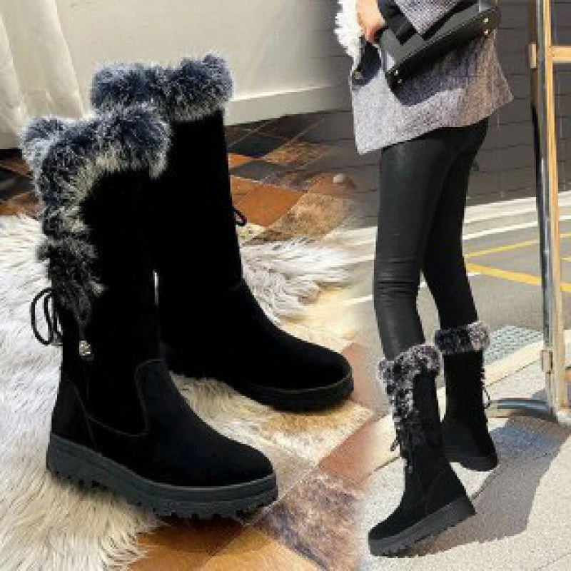 📢📢70 % de réduction !! ⏰ Bottes pour femmes chaudes, antidérapantes et résistantes❄️ - Image 4