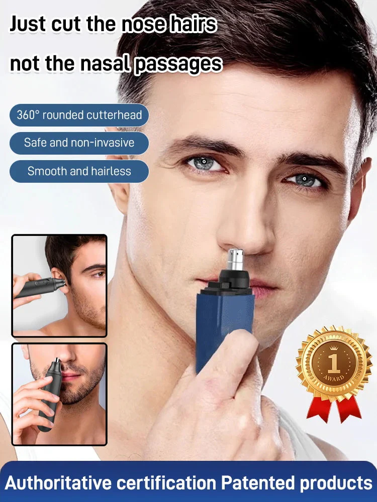 🏆 Réduction limitée de 50% sur les jours d'été 🎁 Tondeuse à poils de nez électrique - Image 3