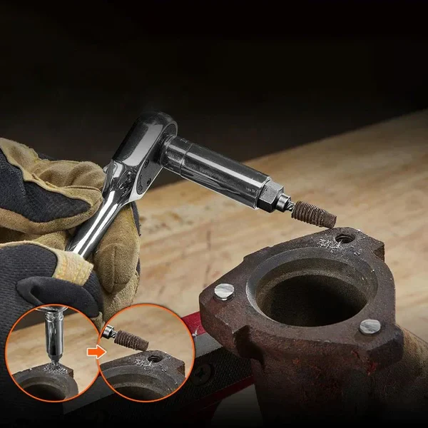 🏆66% de réduction pour une durée limitée🔧Set d'extracteurs de vis et de boulons✨ - Image 7