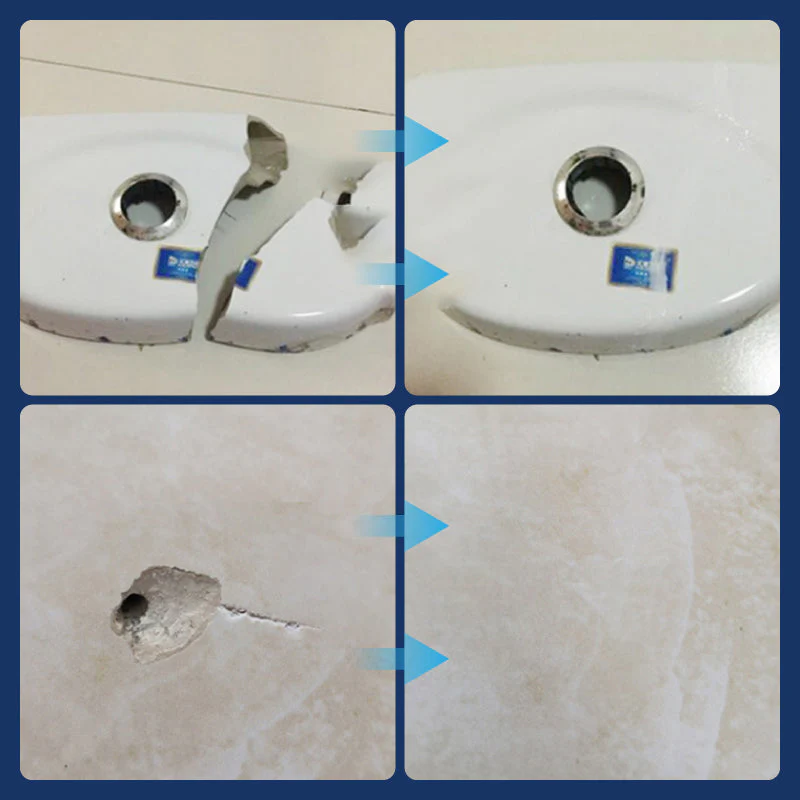 Adhésif de réparation multifonctionnel – Imperméable et anticorrosion, pour carreaux, murs et plans de travail 🛠️🌟🎁 Achetez 1, obtenez 1 gratuit ! 💧✨ - Image 9