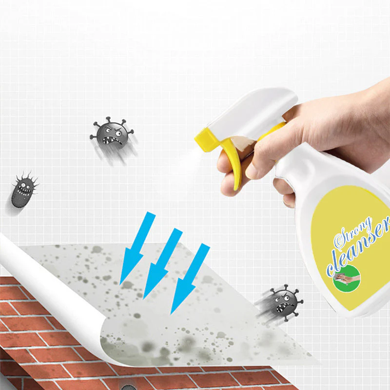 🏠🚀Les travaux ménagers Premier choix👍Spray d'élimination des moisissures sur les murs, aussi brillant que neuf - Image 3