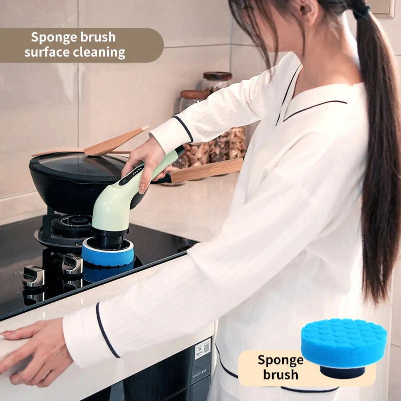 🔥Hot Sale🔥9-in-1 Electric Cleaning Brush - Image 5