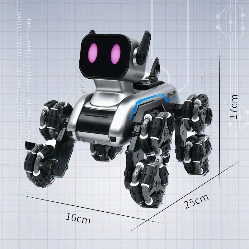 đ„Hot Sale Offersđ¶Chien robot acrobatique intelligent Ă huit rouesđ€Escalade, transformation, dĂ©tection de gestes - Image 11