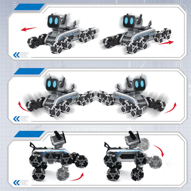 đ„Hot Sale Offersđ¶Chien robot acrobatique intelligent Ă huit rouesđ€Escalade, transformation, dĂ©tection de gestes - Image 3