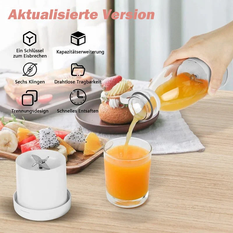 🎄 Offres Spéciales pour Noël 🎄 Extracteur de Jus Portable Best-Seller | 🌟 Savourez du jus frais à tout moment, partout ! - Image 8